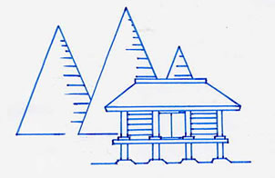 大野城跡のシンボルマークです。