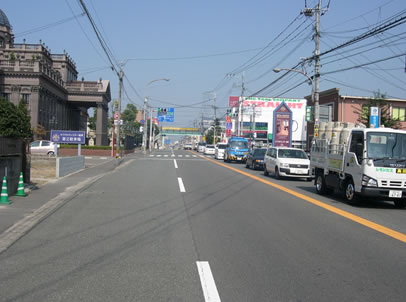 現在の雑餉隈（間の宿）の写真