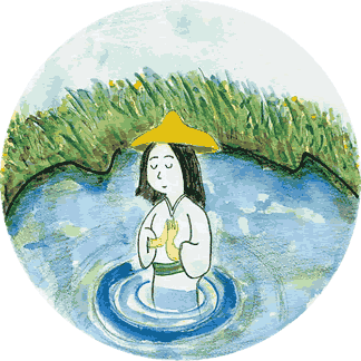 底なし沼の人柱（牛頸）