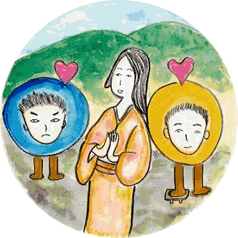 次郎太郎の松イラスト