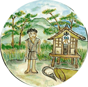 次郎太郎の松イラスト