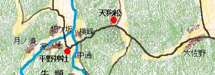 昔の牛頸村地図2