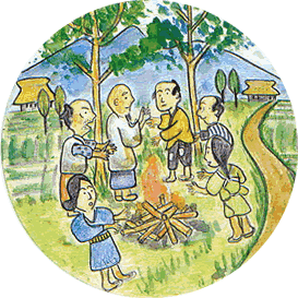 釜蓋原の弘法大師（釜蓋）