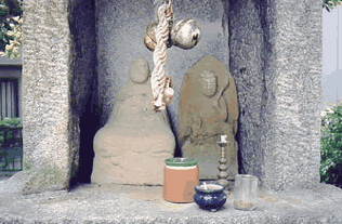 弘法大師と十一面観音写真