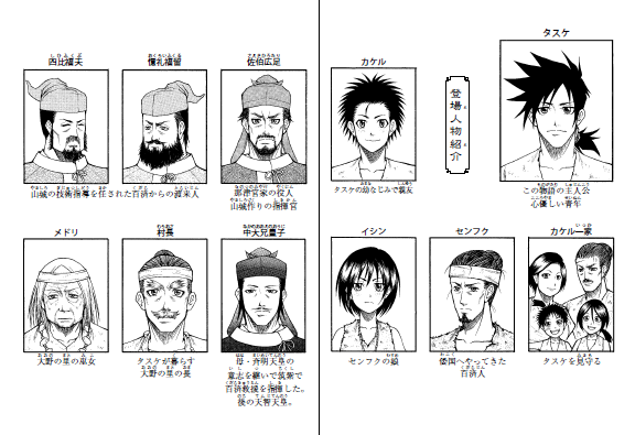 マンガ版「大野城物語」（単行本）2