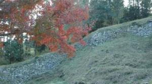 百間石垣の写真