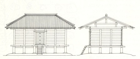 3×5間の建物のイメージ図
