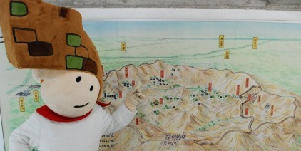 大野ジョーの写真（百間石垣は北の要だじょー！）