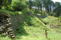 百間石垣の写真