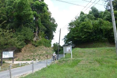 水城跡（経塚）の写真