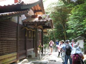 毘沙門堂を訪れましたときの様子