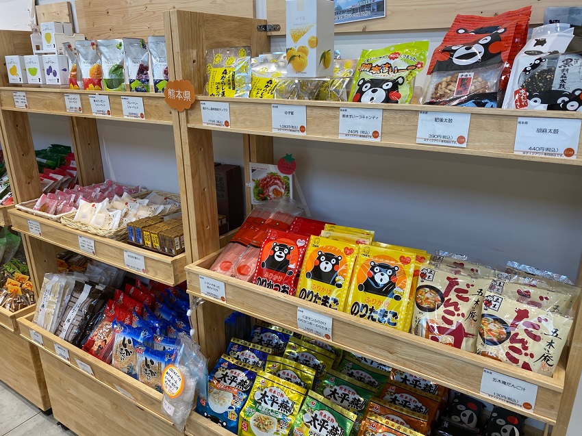 写真2　被災地支援事業コーナー