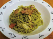 パスタ（バジルソース）