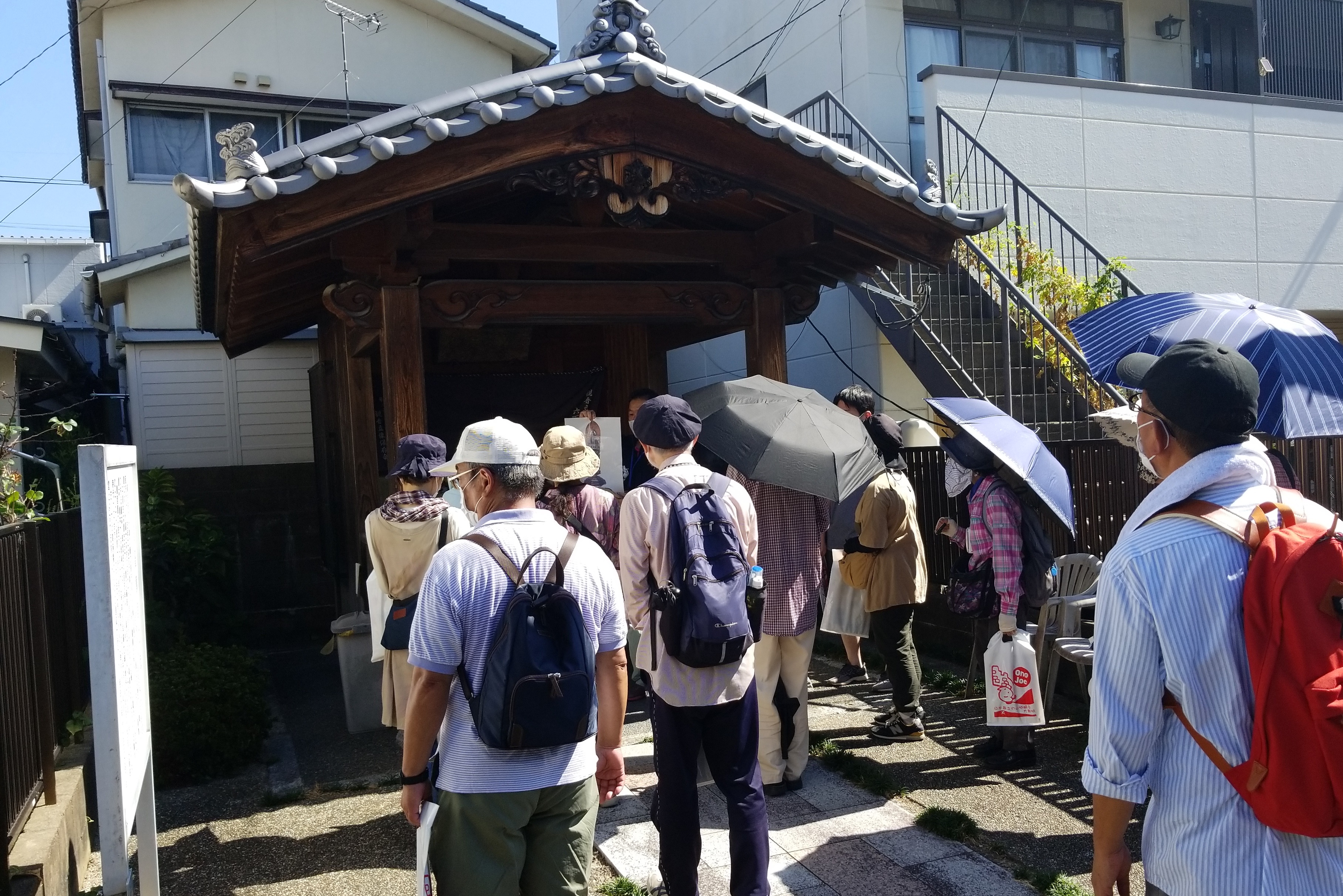 御笠の森と日田街道1