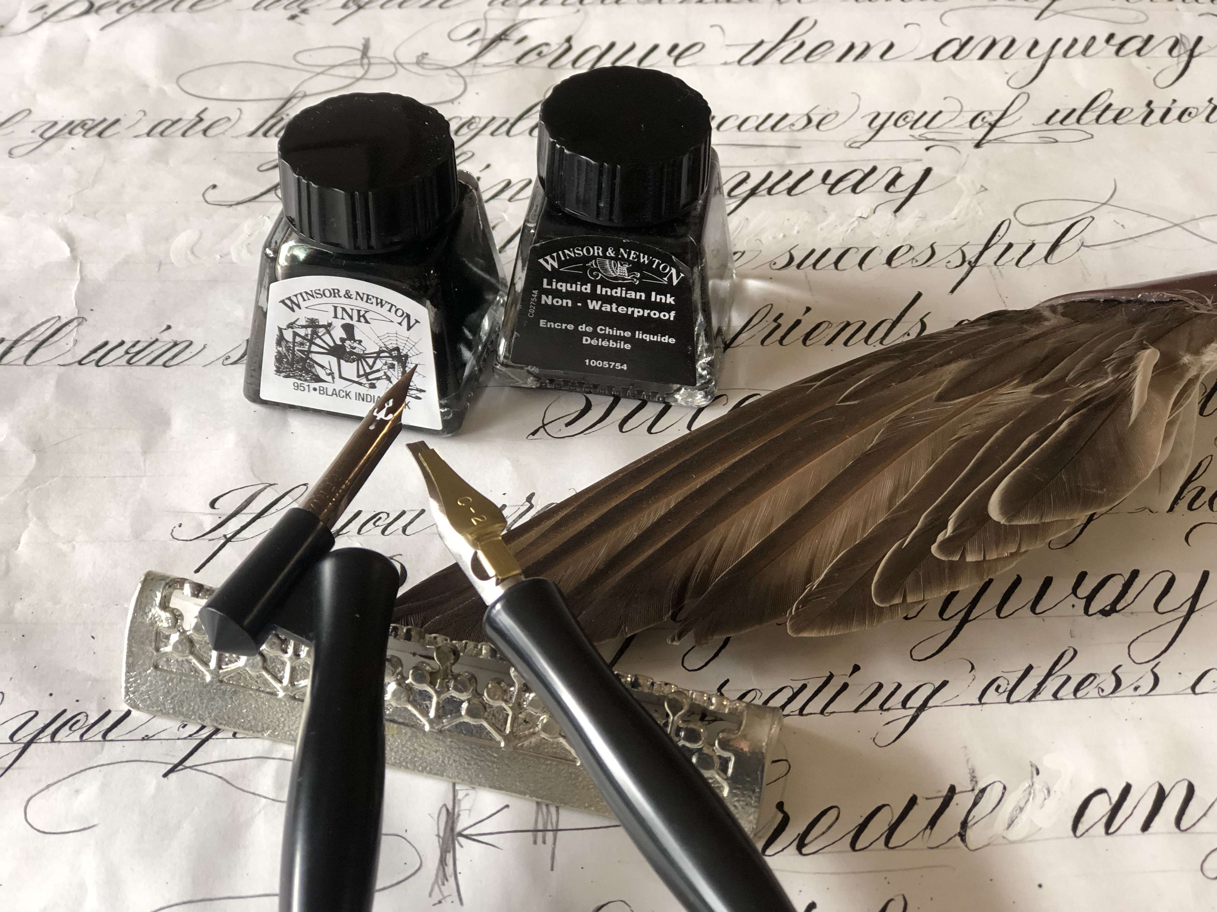 2024カリグラフィー作品展（つながる事業）