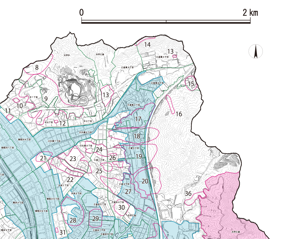 大野城市遺跡地図_B