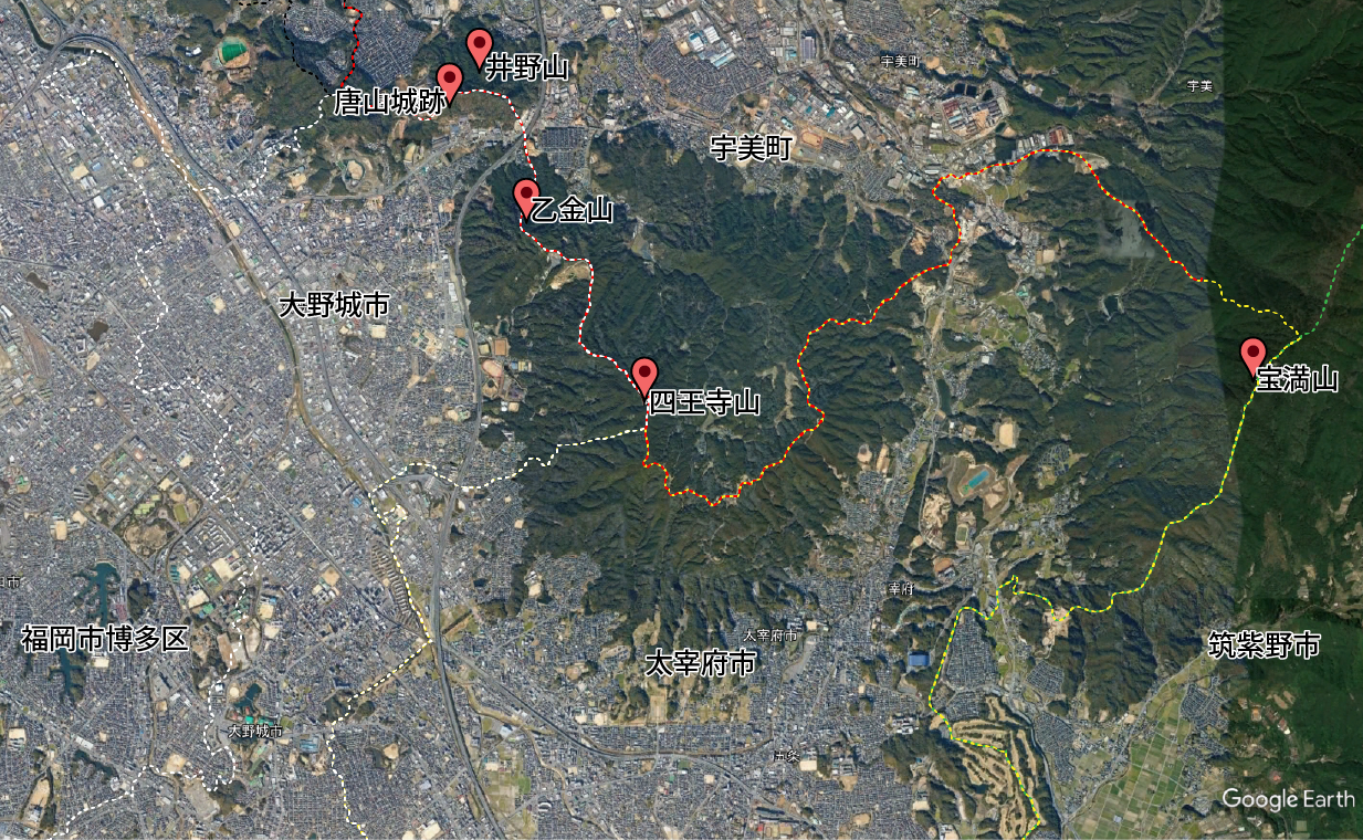 唐山古城跡_地図A