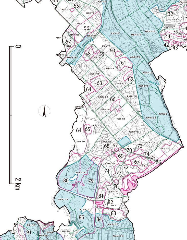 大野城市遺跡地図_D