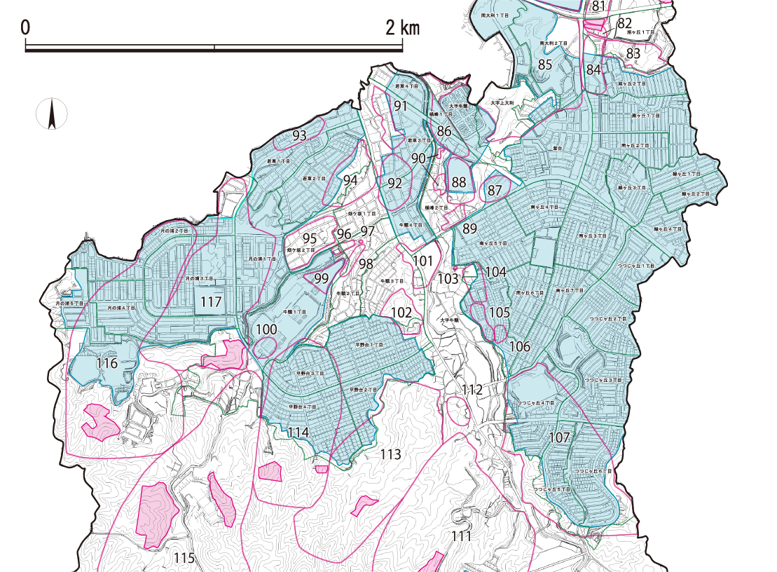 大野城市遺跡地図_E
