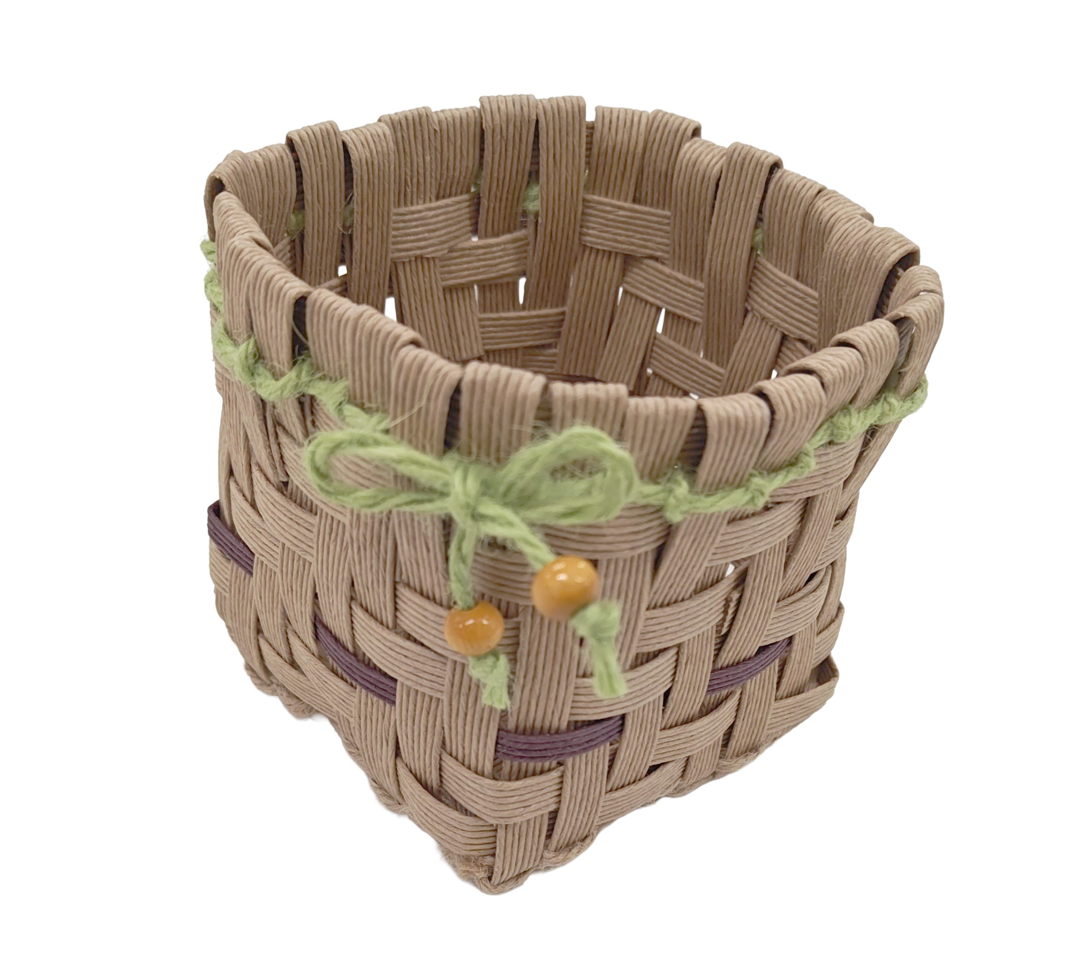 縄文小物入れ作り写真