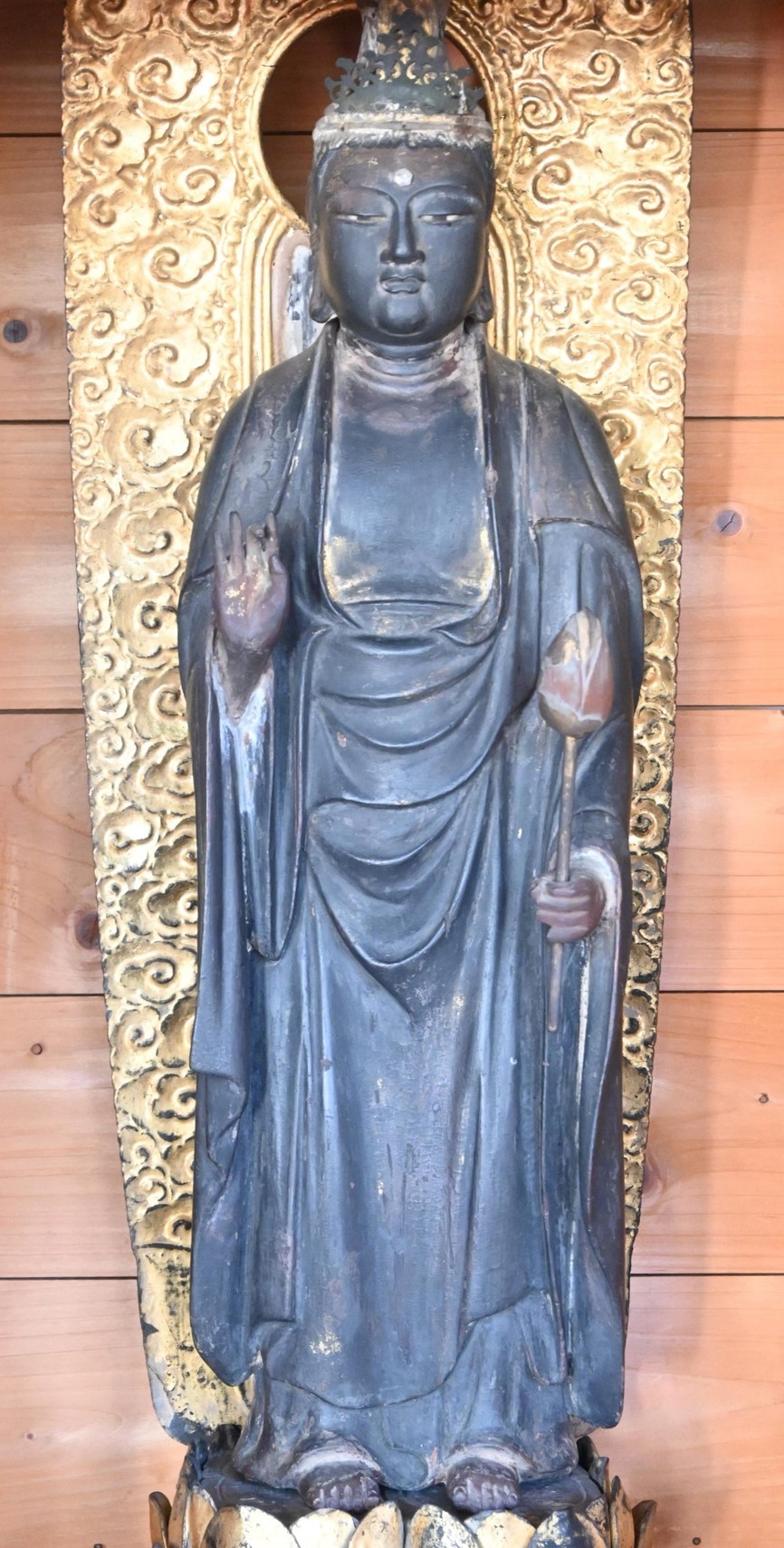 木造聖観音立像4写真