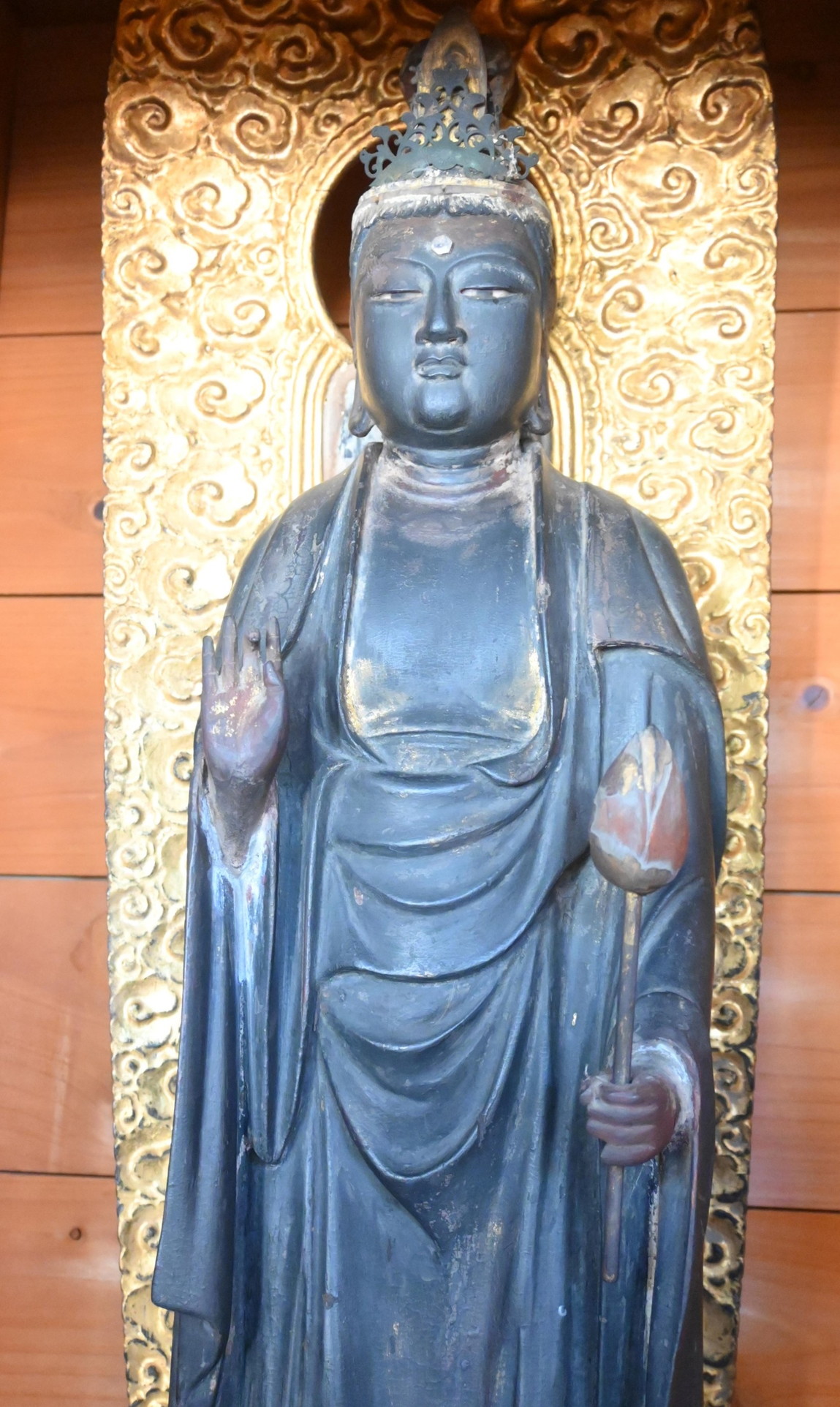 木造聖観音立像5写真