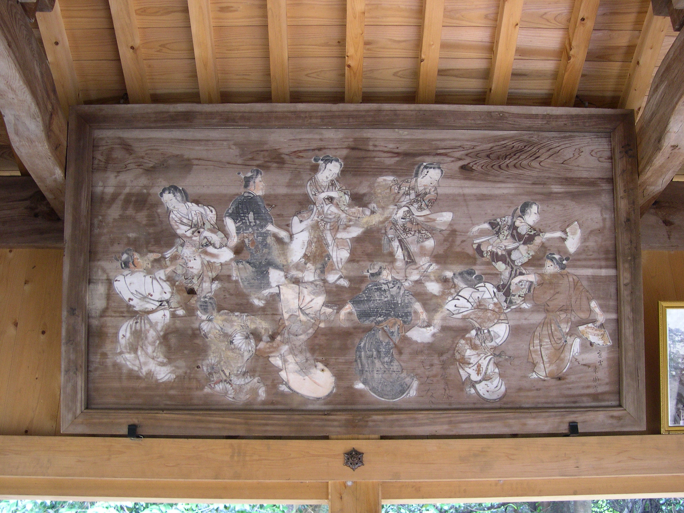 夏越し祓い祇園踊りの絵馬1